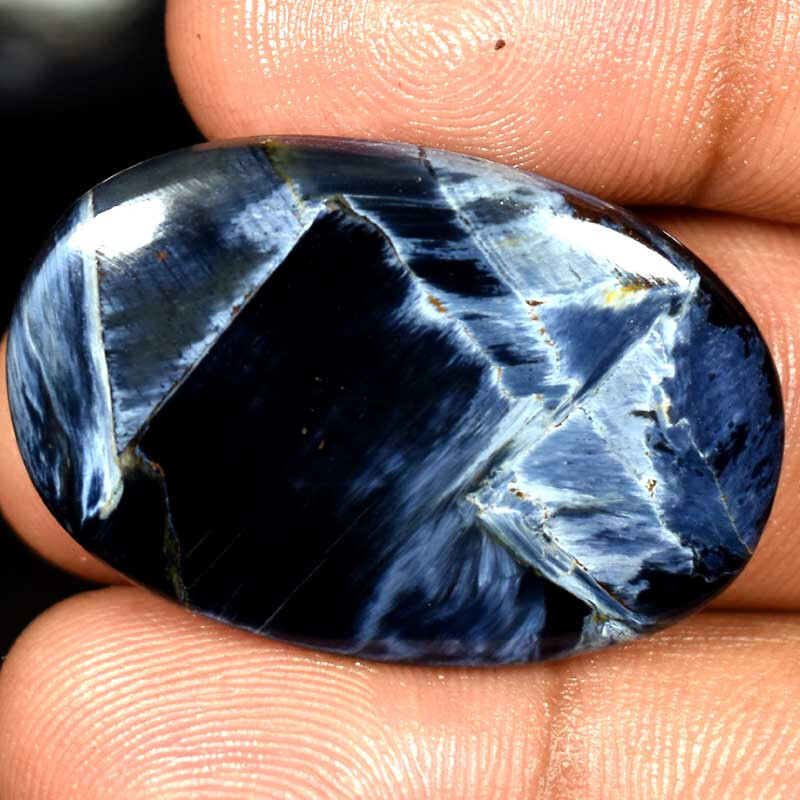 Blue Pietersite Oval Cabochon 100% Natural Loose Gemstones 40.55Cts.