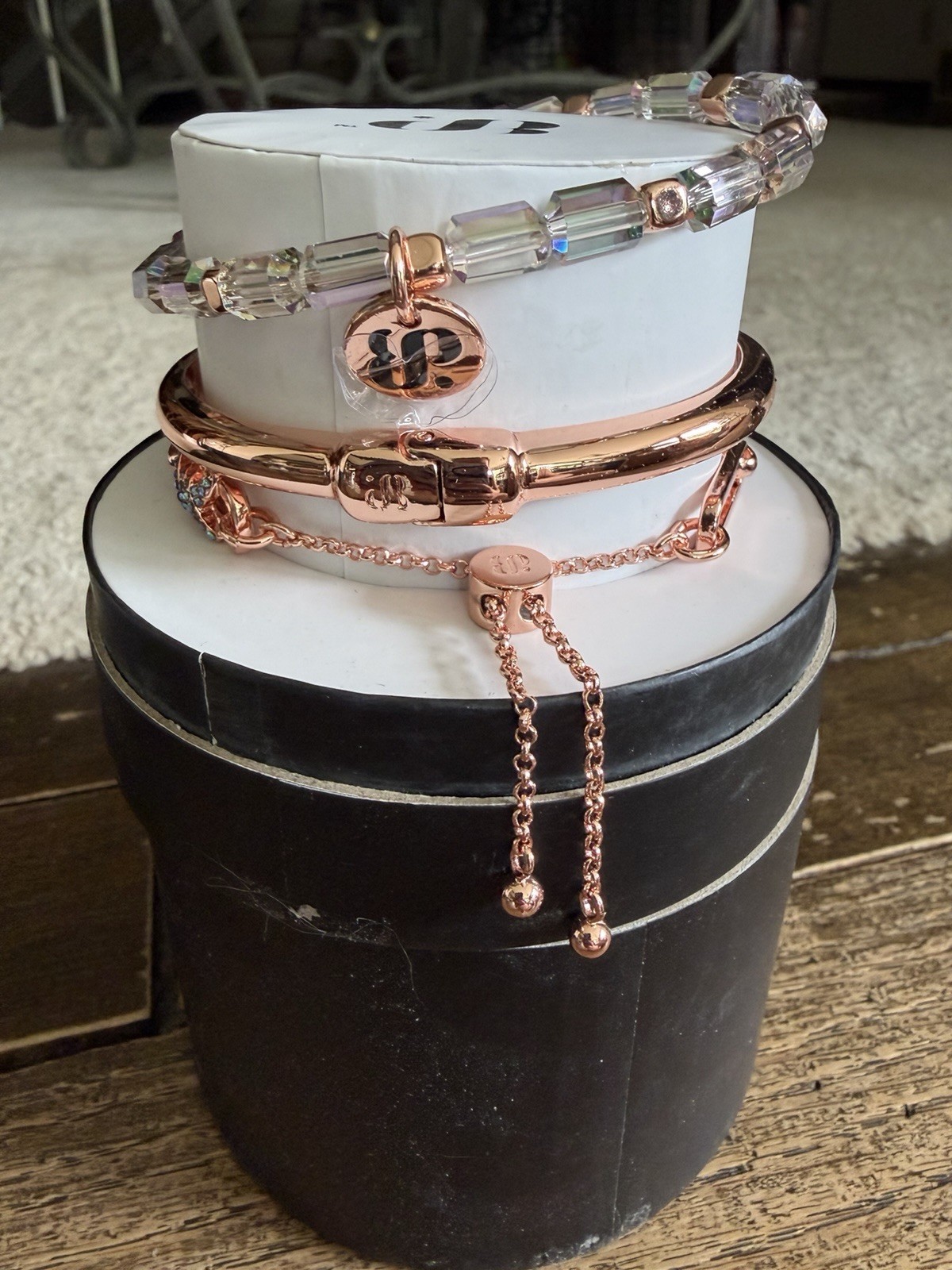BP Halloween 2025 stack The Glam Reaper ST58491 Rose Gold Plating