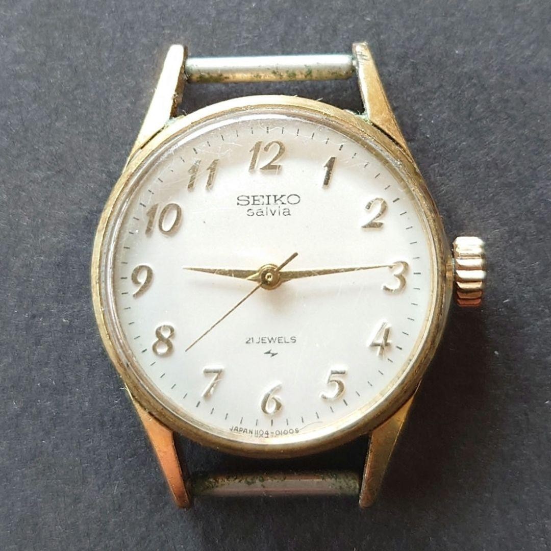 SEIKO Salvia 21 Jewels Ladies Hand-Winding Antique Watch