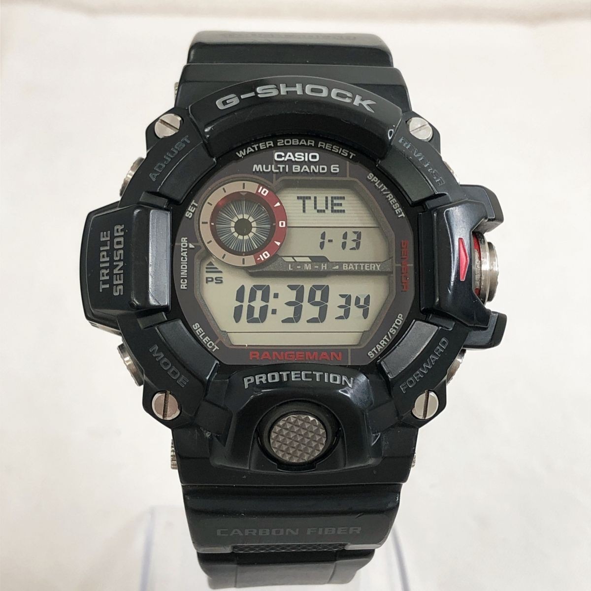 Casio G-SHOCK Master of G RANGEMAN GW-9400J-1JF Triple Sensor ver.3 Used