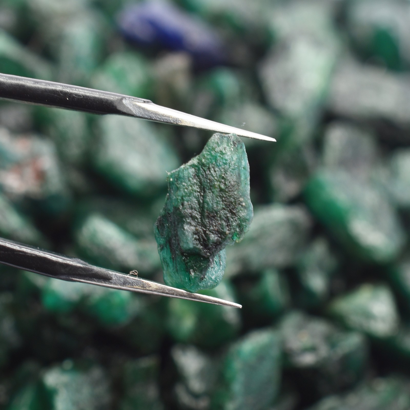 CERTIFIED 454.25 Ct Natural COLOMBIAN Green Emerald Rough Loose Gemstone Lot