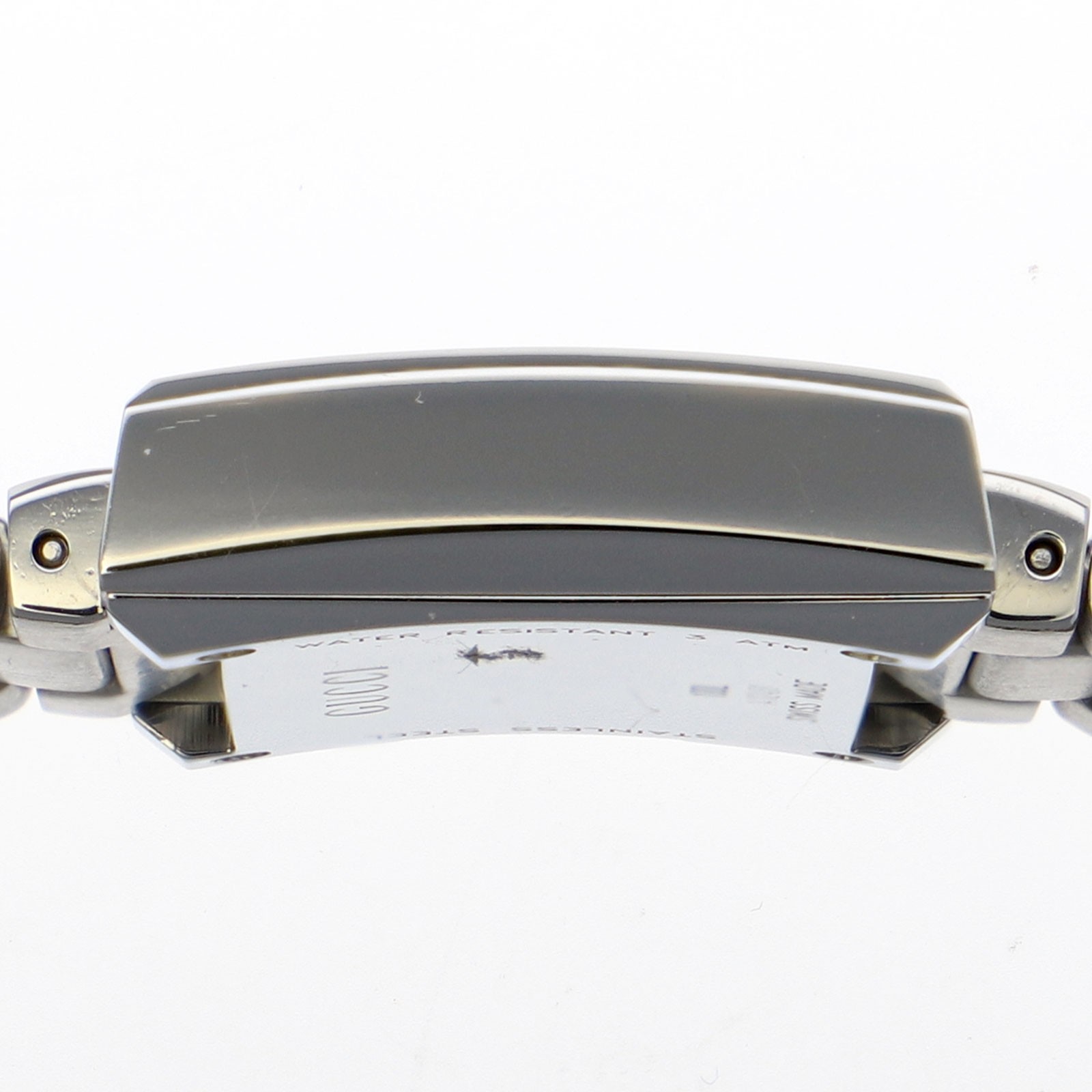 GUCCI 100L G rectangle Stainless Steel Women’s