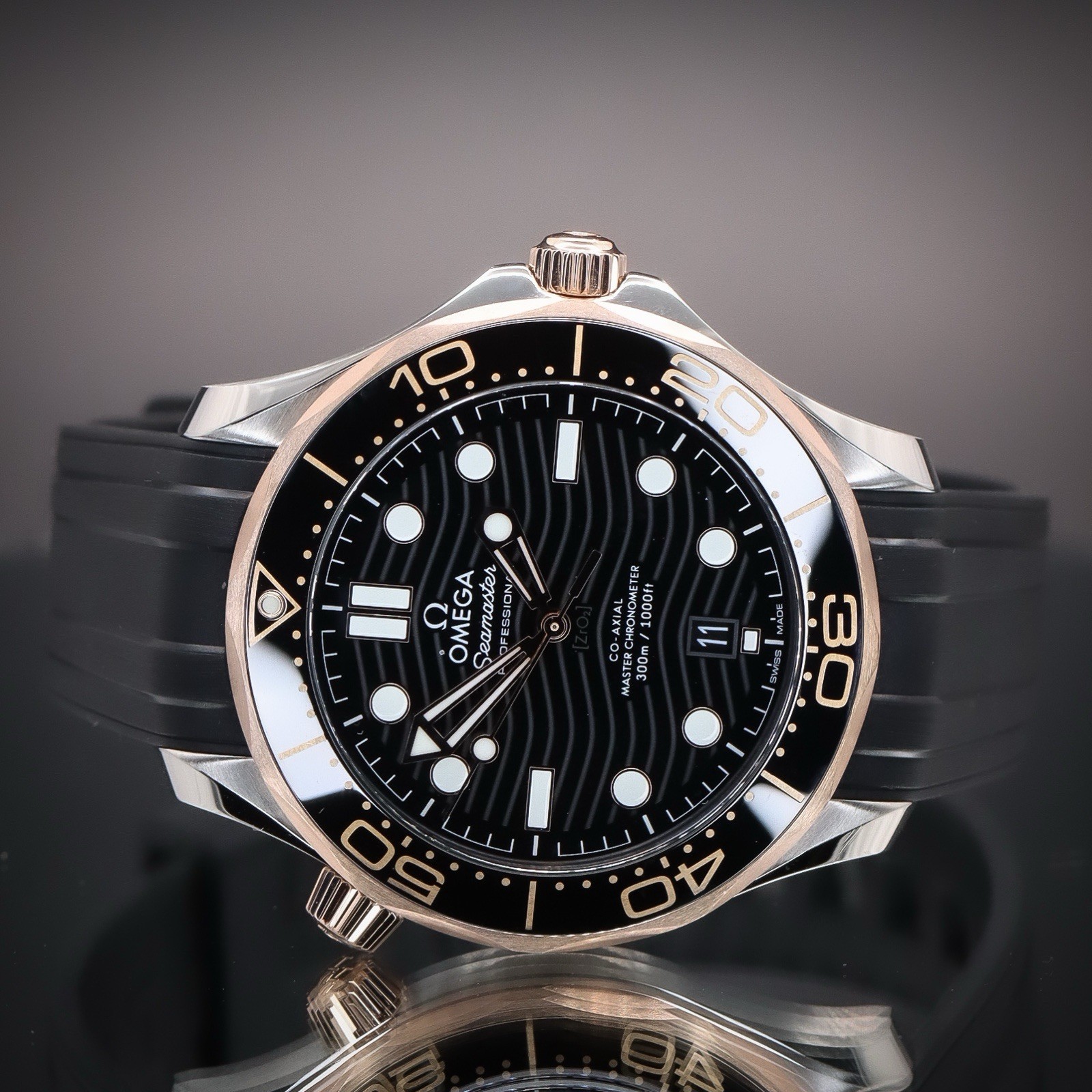 OMEGA Seamaster Diver 300 Co-Axial Master Chrono 210.22.42.20.01.002 Full Set