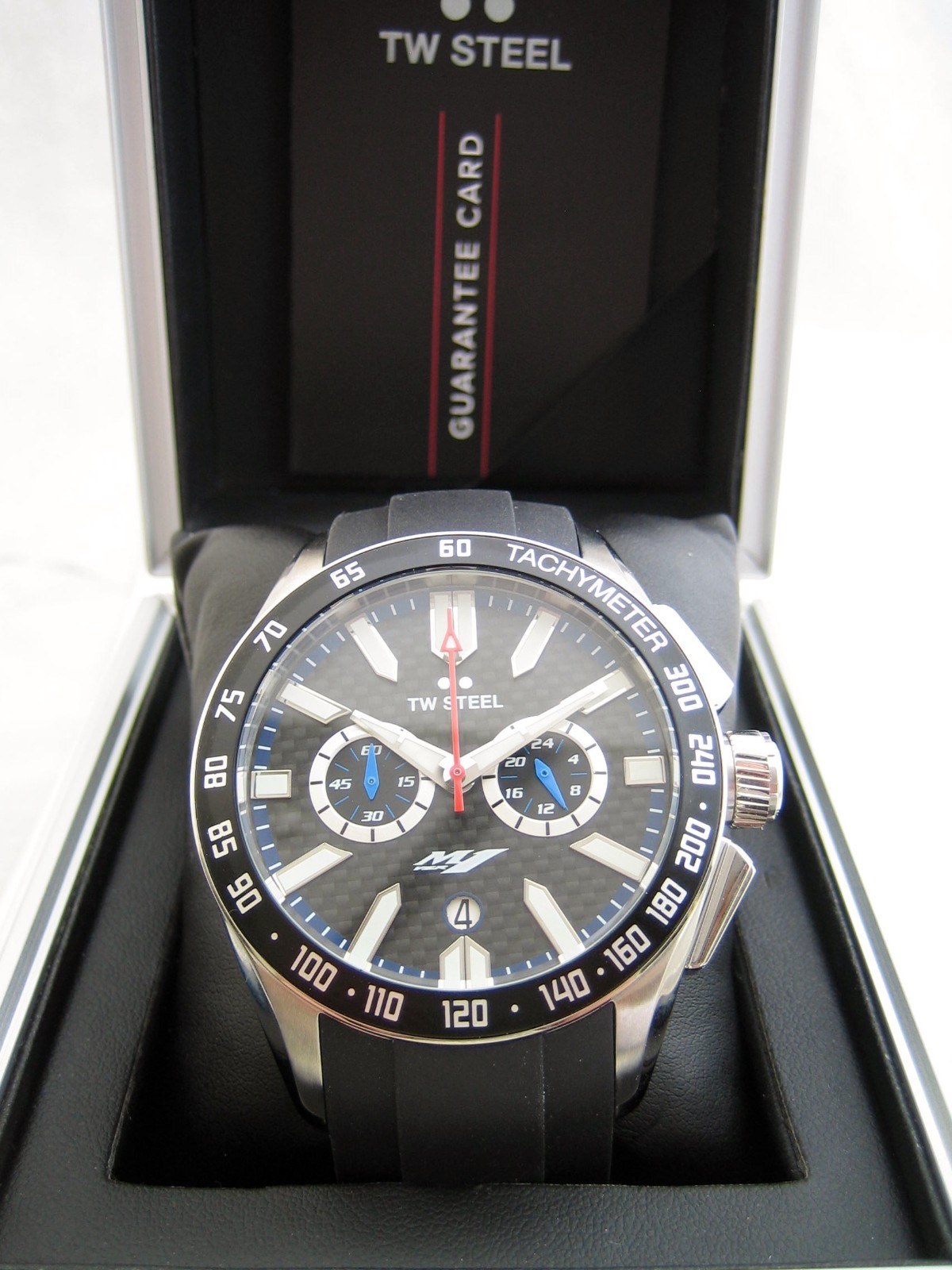 TW STEEL WATCH MENS YAMAHA FACTORY RACING GS2 CHRONOGRAPH QUARTZ GENUINE