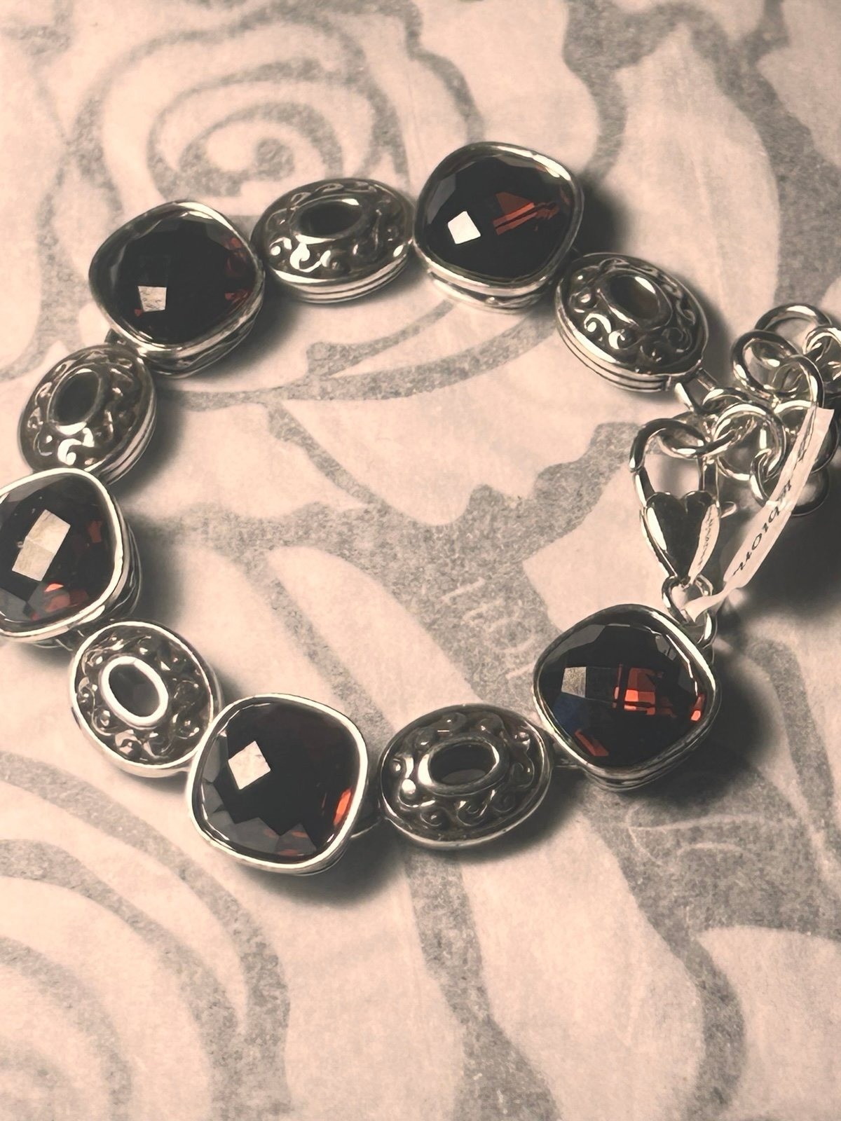Brighton Venus Rising burgundy red bracelet NWoutlet tag