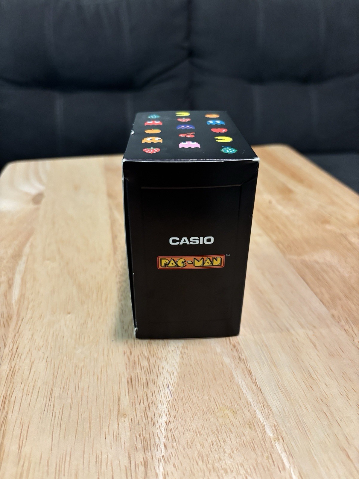 NEW Casio Pac-Man A100WEPC-1BCR Limited Edition Gold Tone Watch BNIB Rare
