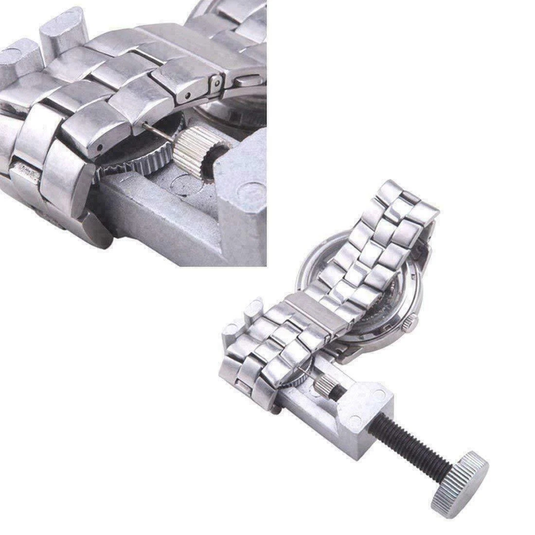 3PCS Adjustable Metal Watch Band Strap Bracelet Link Pin Remover Repair Tool Kit