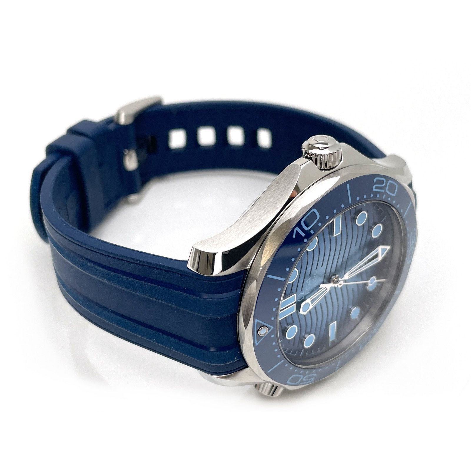 OMEGA Seamaster Diver 300M Summer Blue – Full Set – 210.32.42.20.03.002