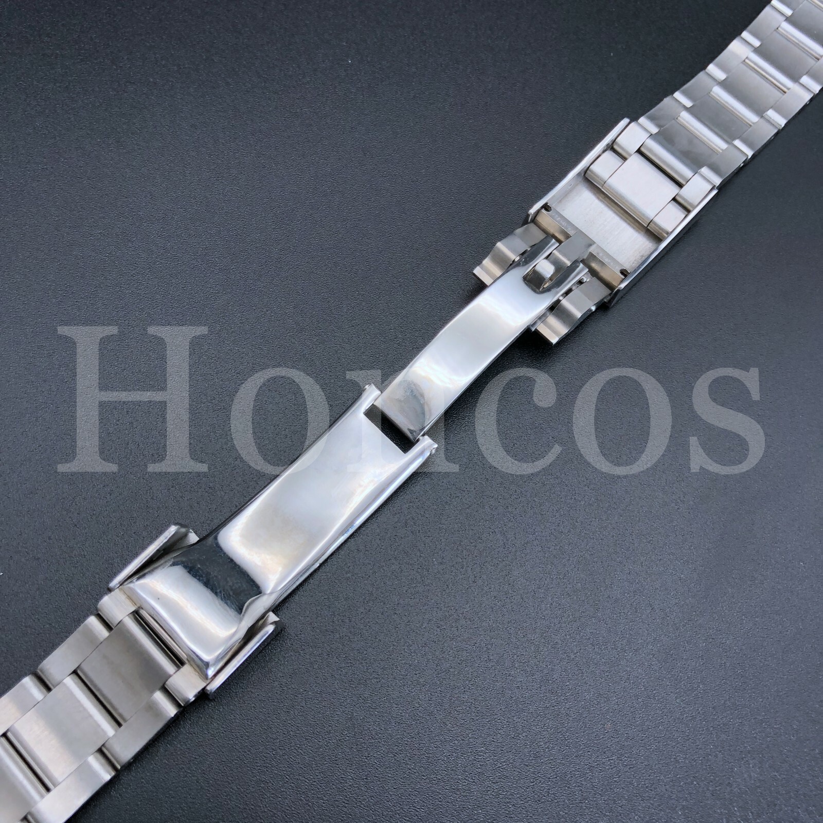 OYSTER WATCH BAND BRACELET FITS FOR ROLEX YACHTMASTER 20MM FLIP LOCK STAINLESS