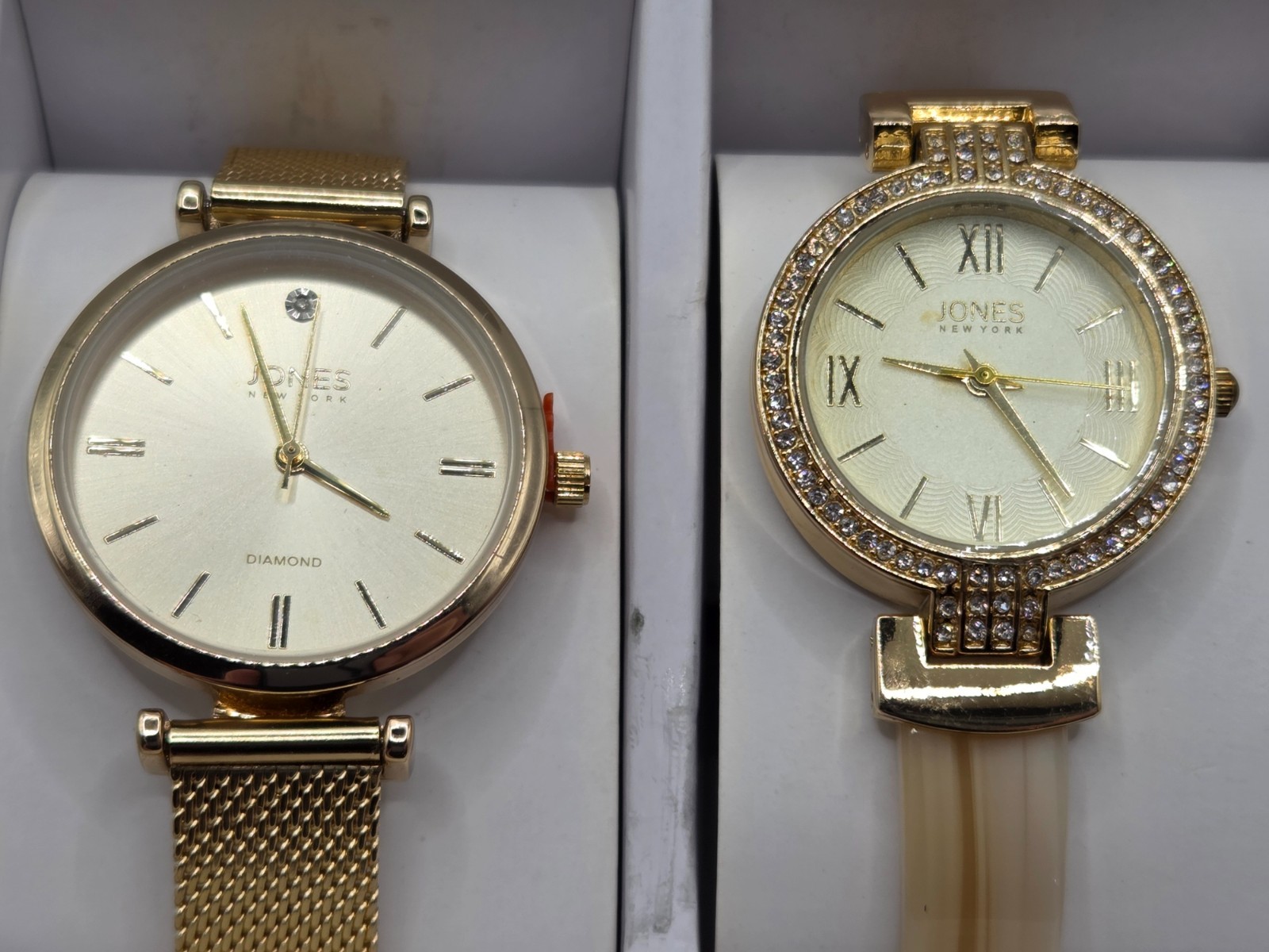 Jones New York Day & Night women’s watch gift set, gold-tone analog watches NEW