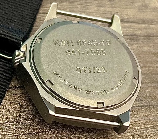 MWC Ltd Edition Titanium Military Watch, 300m Water Resistant & Sapphire Crystal