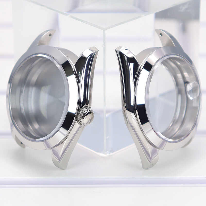 stainless steel Explorer Watch Case nh35 Sapphire Glass For Seiko NH35 nh36 8215