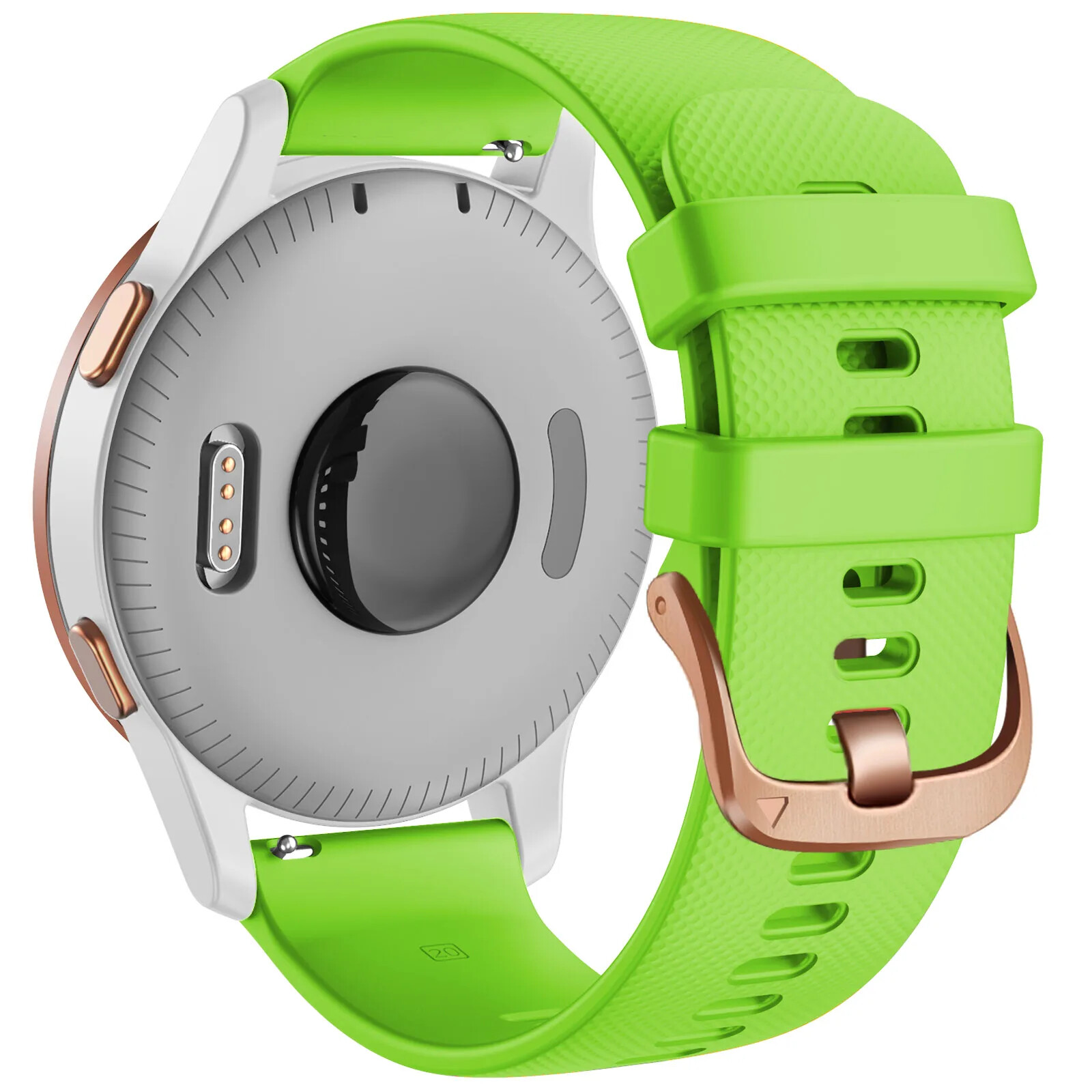 18mm Silicone Band Strap For Garmin Venu 3S 2S Vivoactive 4S 3S 2S 265S 255S S