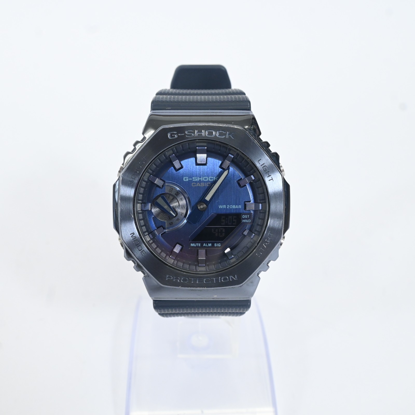 Casio G-SHOCK GM-2100N-2A Metal Covered Navy Blue Analog Digital Watch