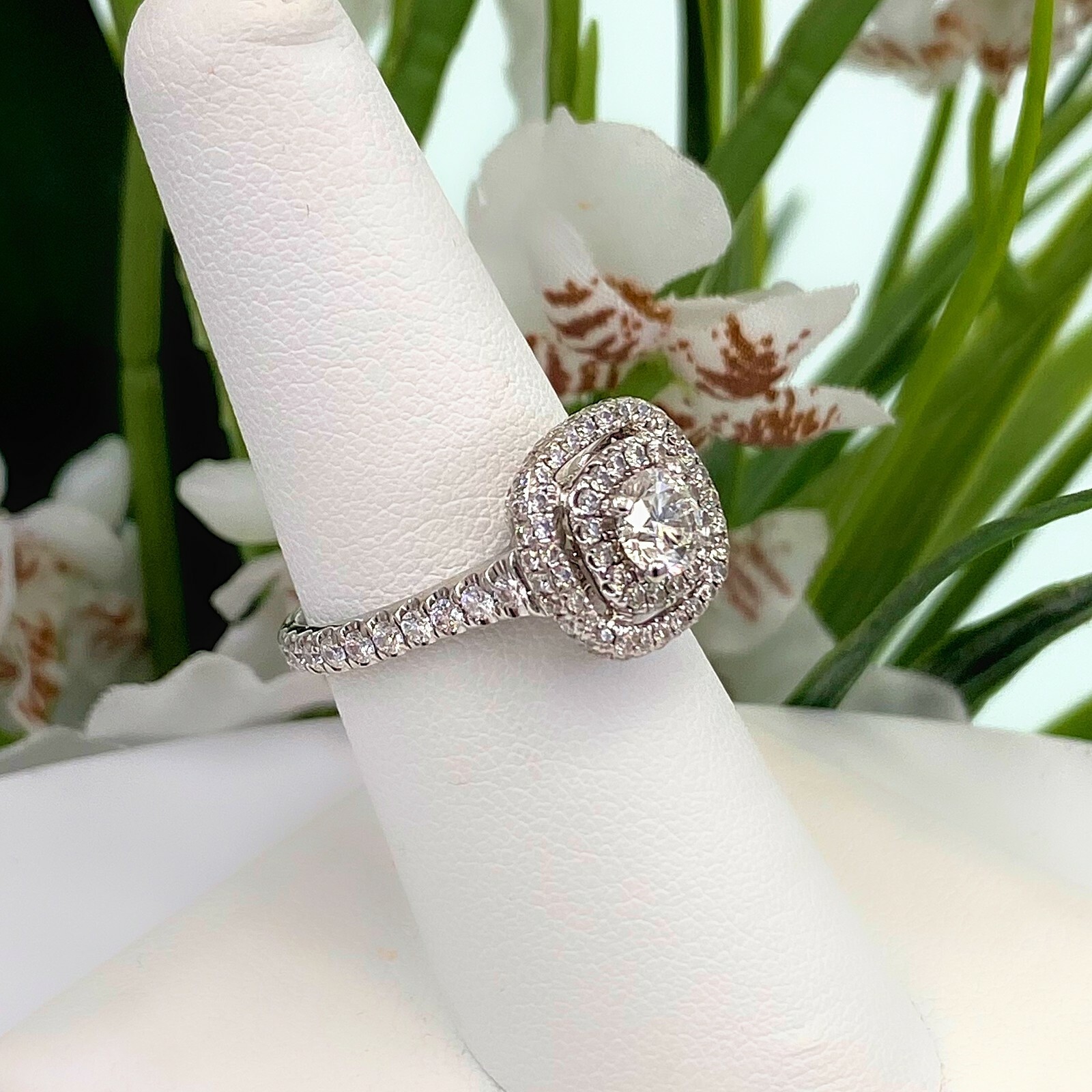Neil Lane Engagement Ring with LEO Diamond 1.45 tcw