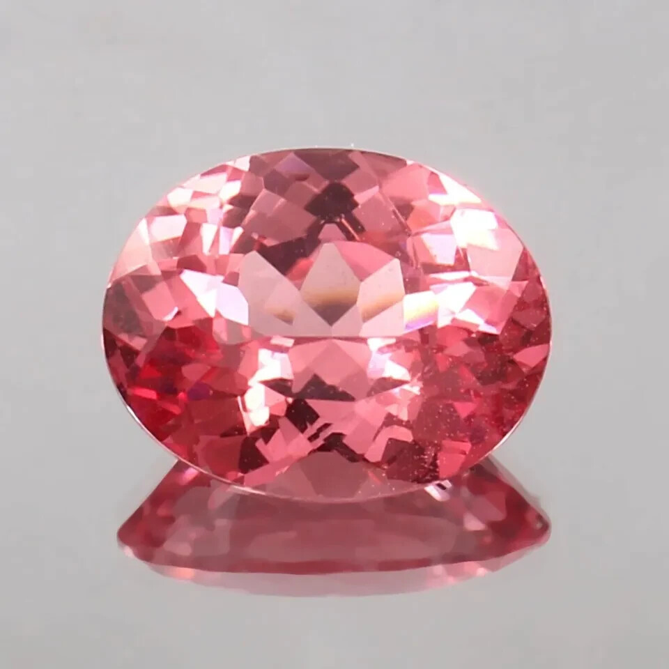 9 CT+ Natural Ceylon Padparadscha Sapphire Loose Oval Certified Gemstone