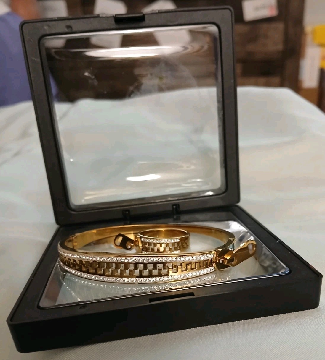 14kg Zipper Cuff and Zipper Ring Set + FREE Gift 🎁