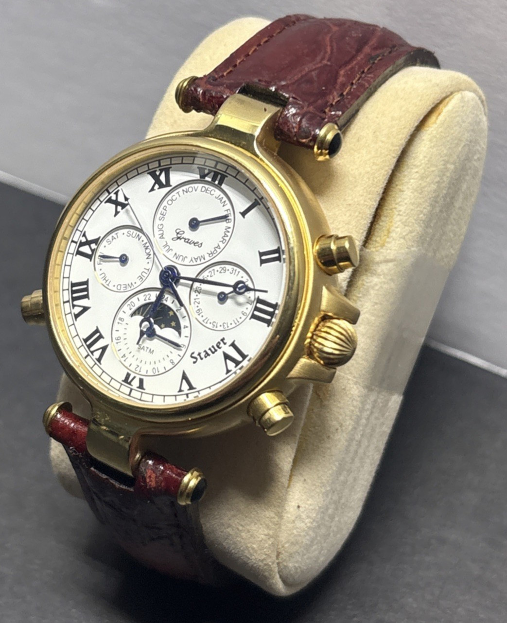 Stauer Graves 33 Automatic Watch 13373 & Stauer Dashtronic Automatic Watch