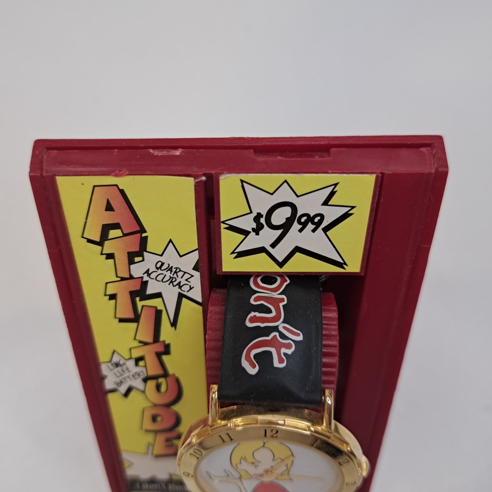 Nelsonic Vintage 90s Quartz Watch Women’s “I Don’t Think So!” Fresh Battery 7/26