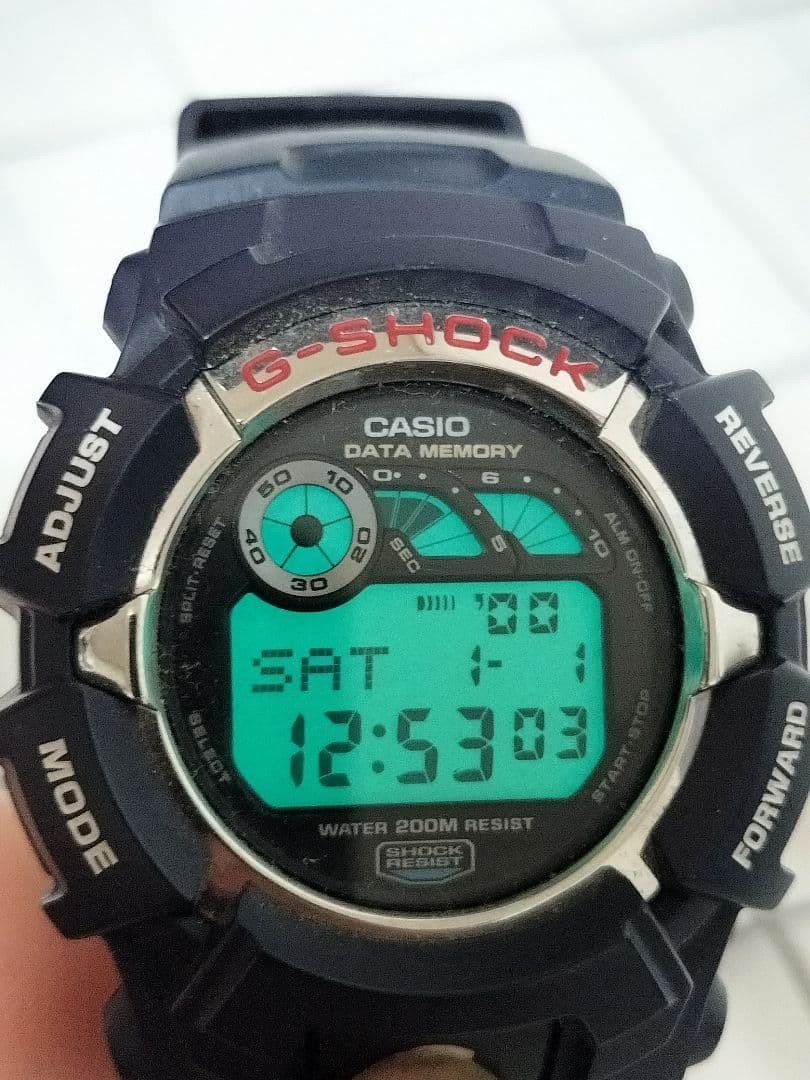 Good Condition Working Item CASIO G-SHOCK G-2110 Model Number 2276 Watch