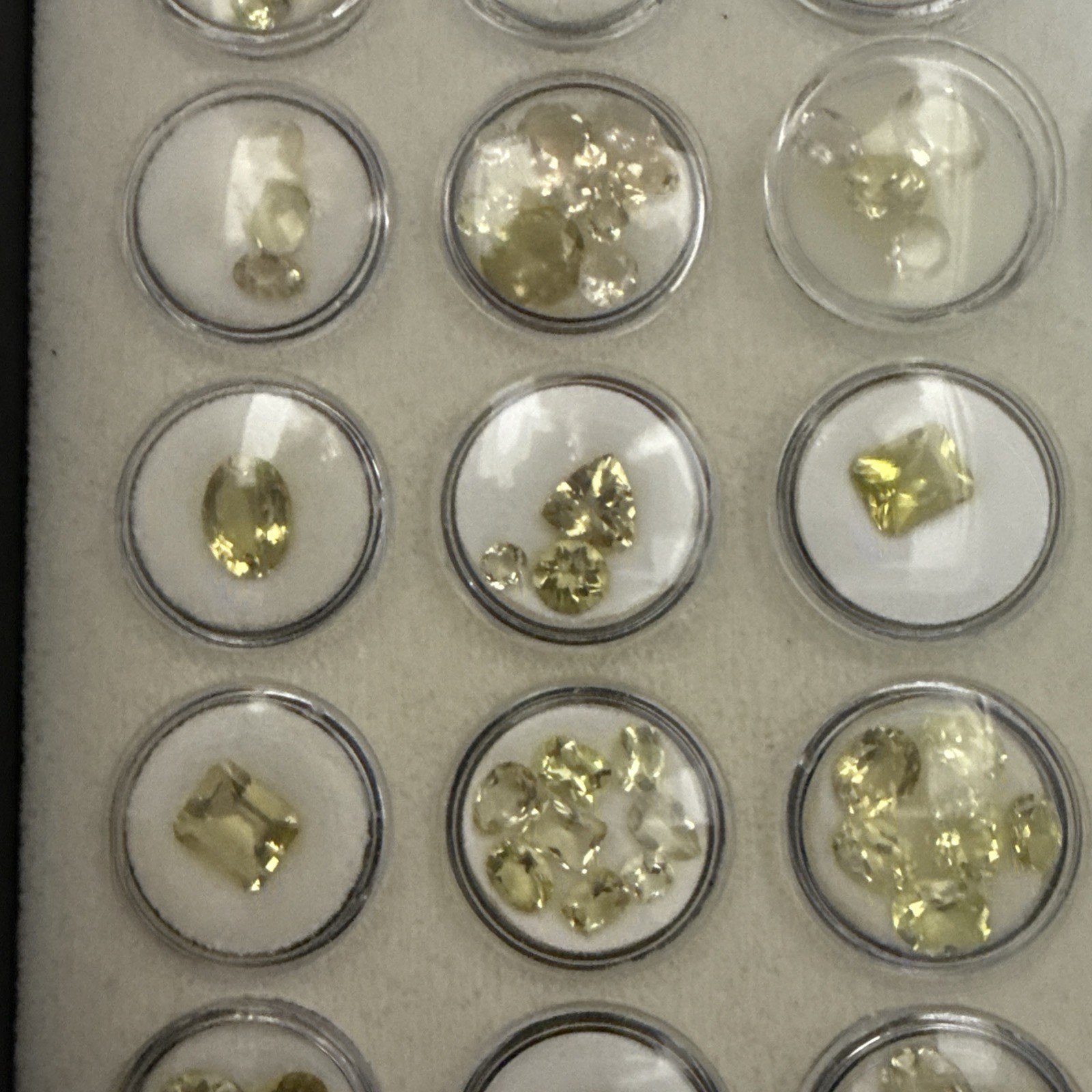 Natural Mixed Cut gems as-is seen in photo: Citrine + more, 100’s of carats. USA