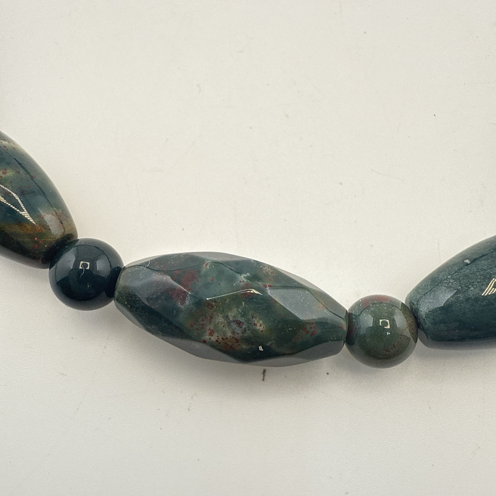 Jay King Necklace Earrings Set Lot Teal Green Blue Beaded Sterling Silver DTR