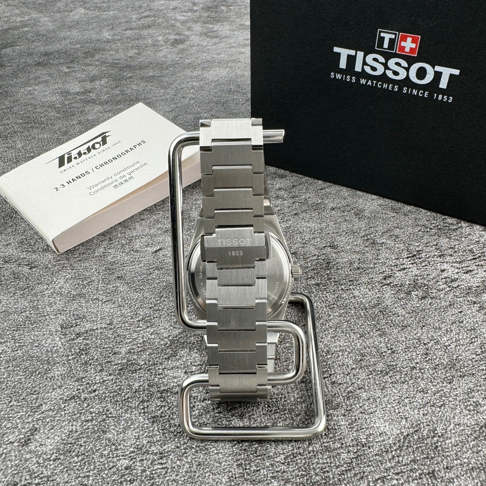 TISSOT PRX T Classic -STAINLESS STEEL Black DIAL Men’s WATCH T137.410.11.051.00