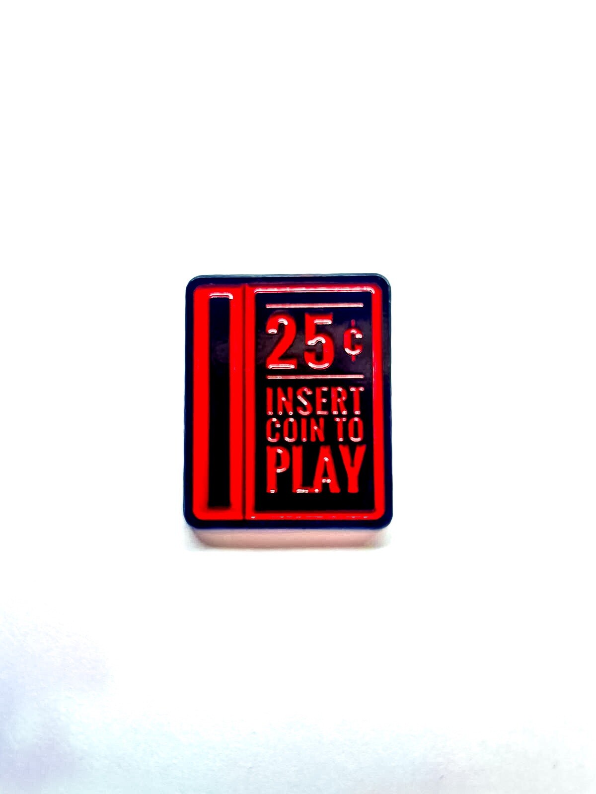 Arcade Insert Coin To Play Retro Video Games Pin