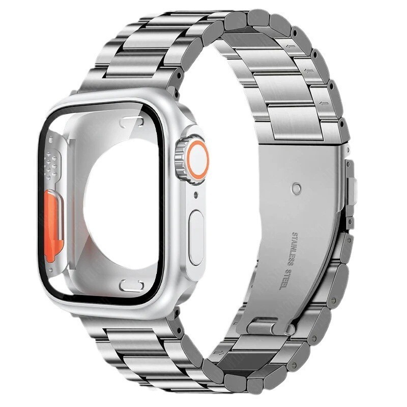 Stainless Steel Band+Case For Apple Watch iWatch 10 9 8 7 6 5 4 41/40/44/45/46mm