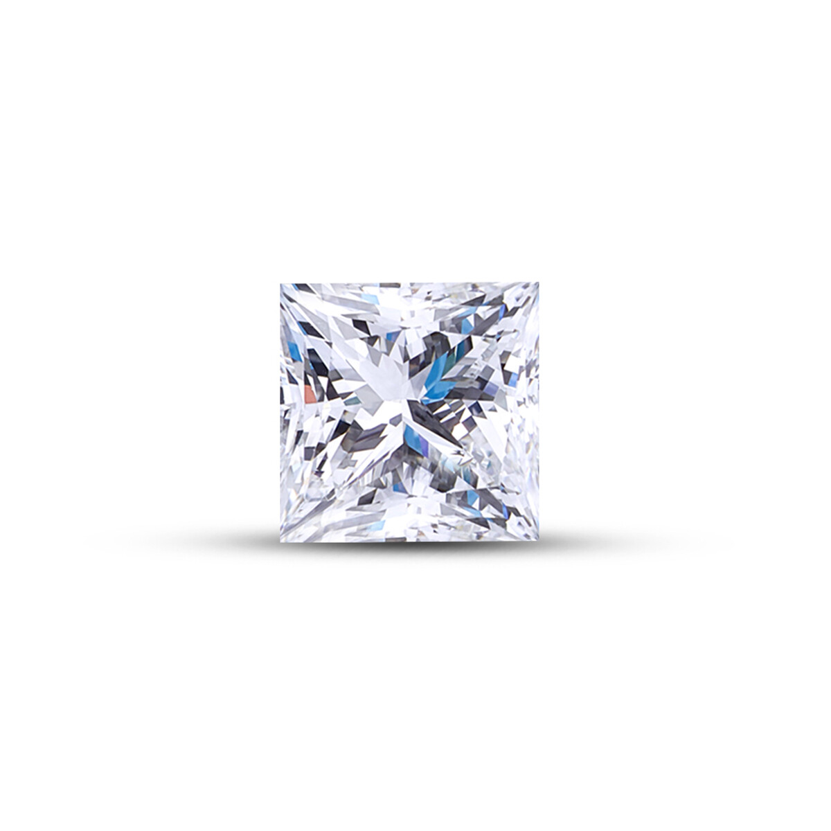 Loose Natural Princess Cut Diamond 1/7 To 1.00 CTW (IGI Certified 0.50 Ctw & up)