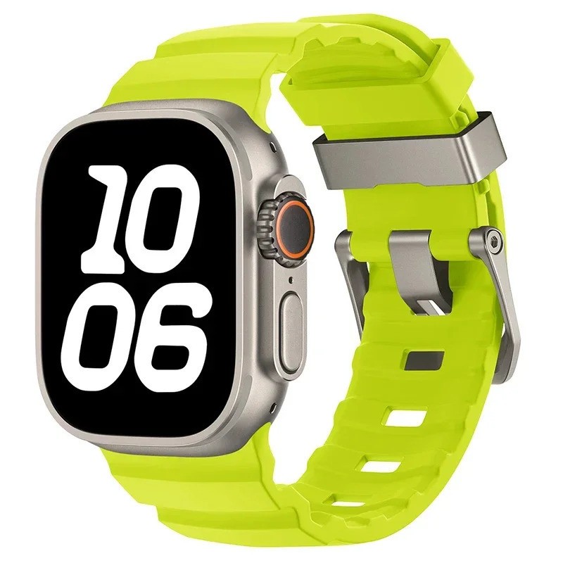 Silicone Sport Band for Apple Watch SE Series 11 10 9 8 7 6 5 4 Ultra 2/3 38-49m
