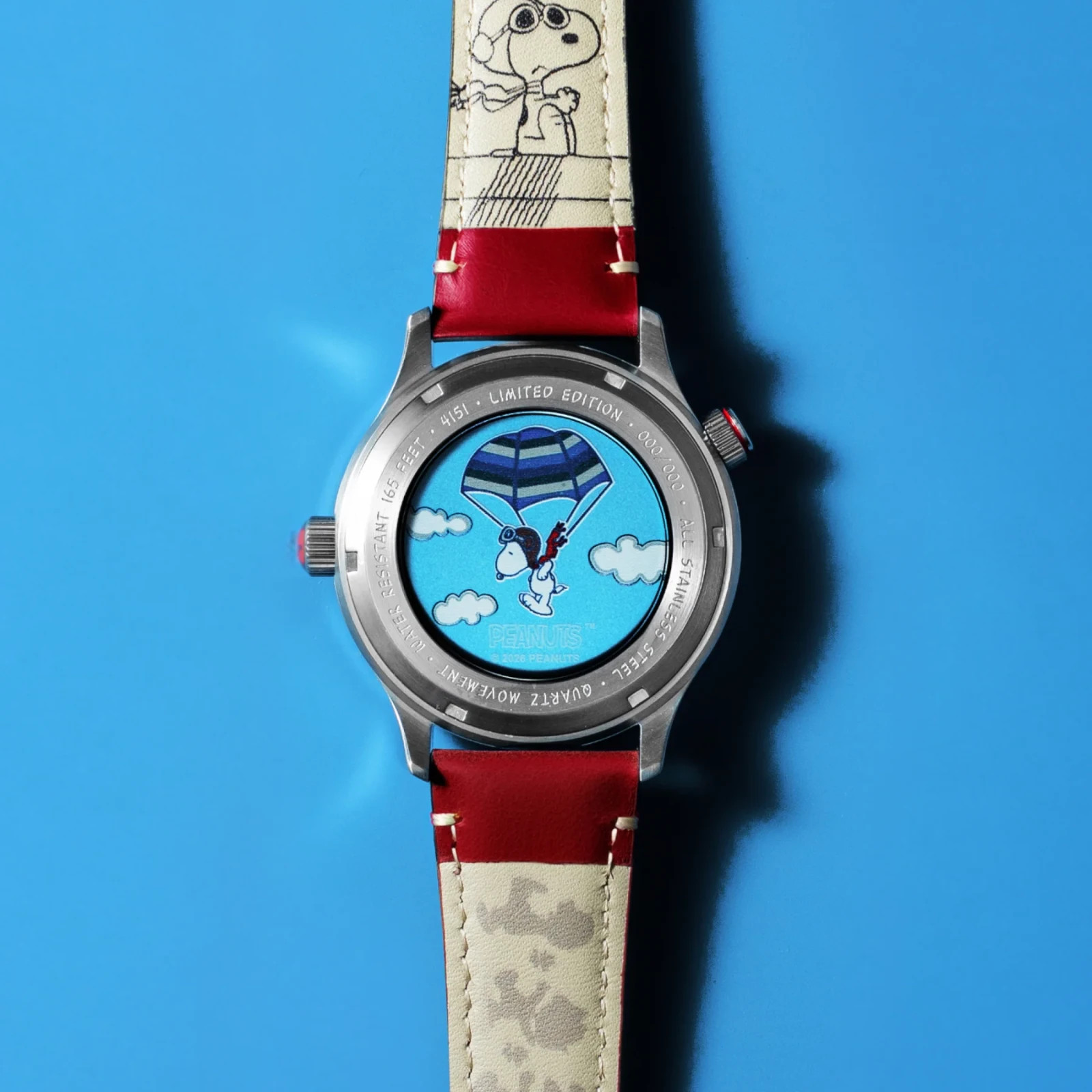 AVI-8 Snoopy Peanuts Flying Ace Ruby Ace McKellar Dual Time Limited 530