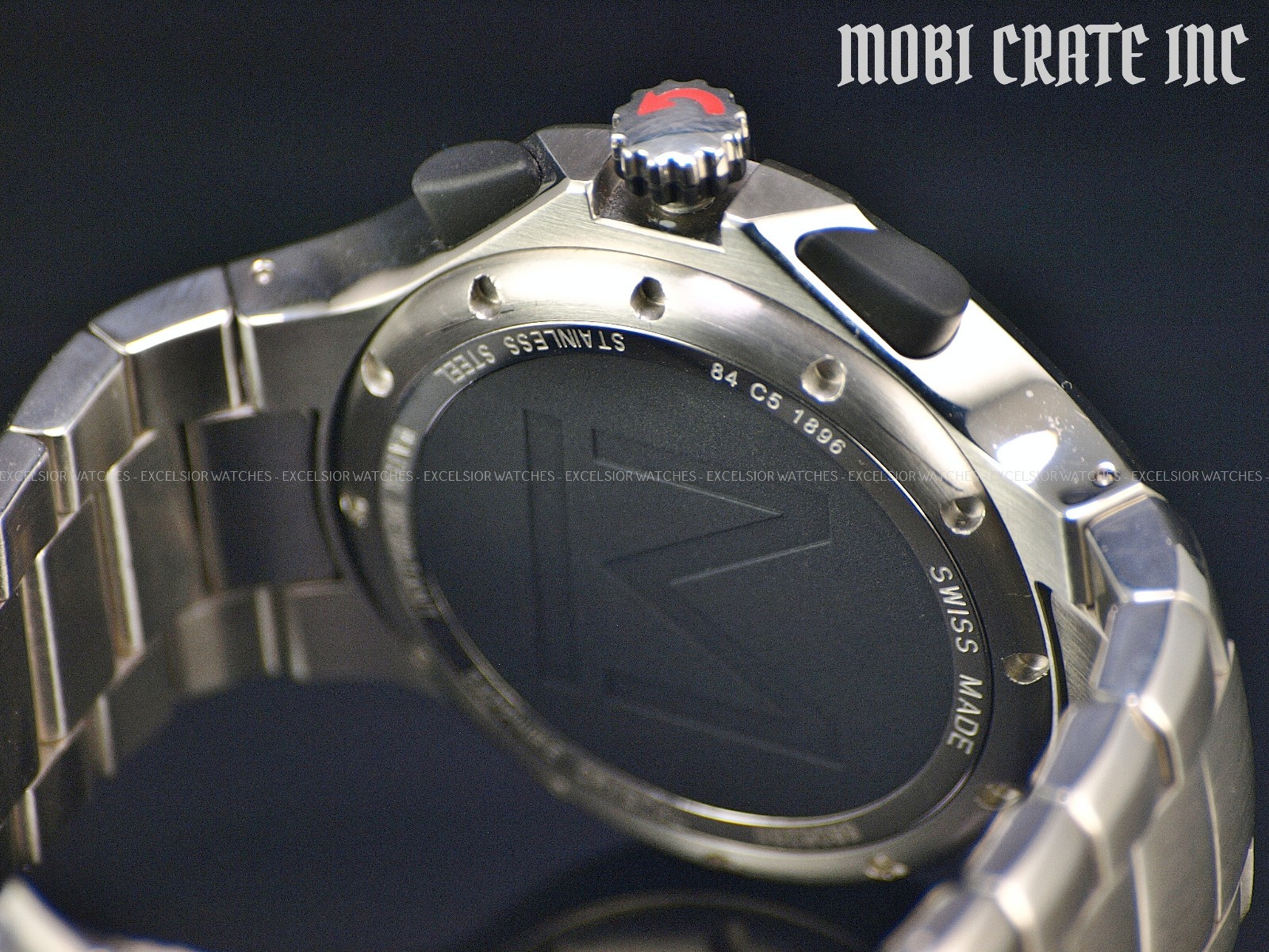 Swiss Movado Series 800 Chronograph Red Dial Model Men’s Watch