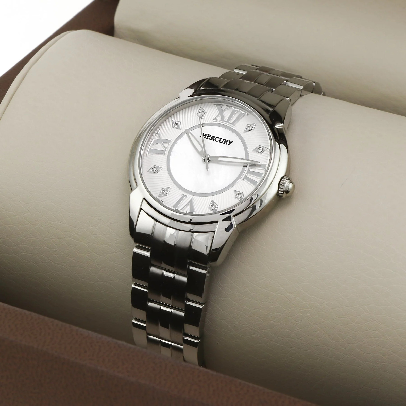 MERCURY – Swiss Watch – ME360-SS-7 Quartz 36 mm. ME360 50m (5 ATM, 169 ft)