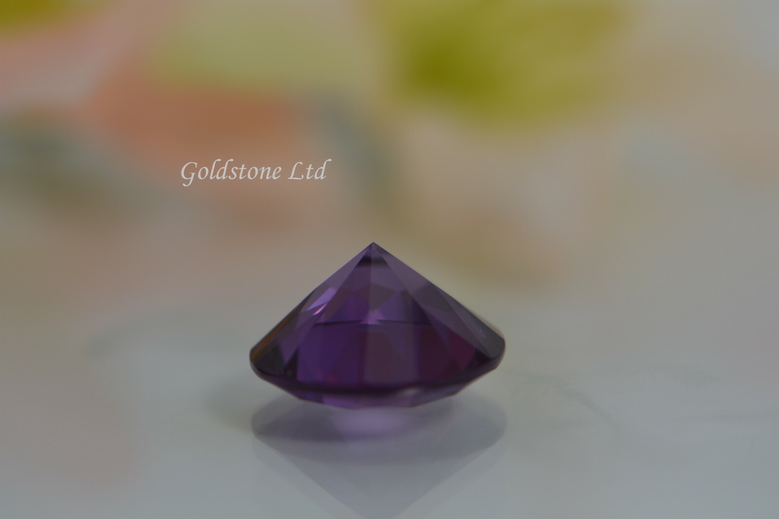 Lab-Created Alexandrite Round Shape Corundum (1mm-16mm)