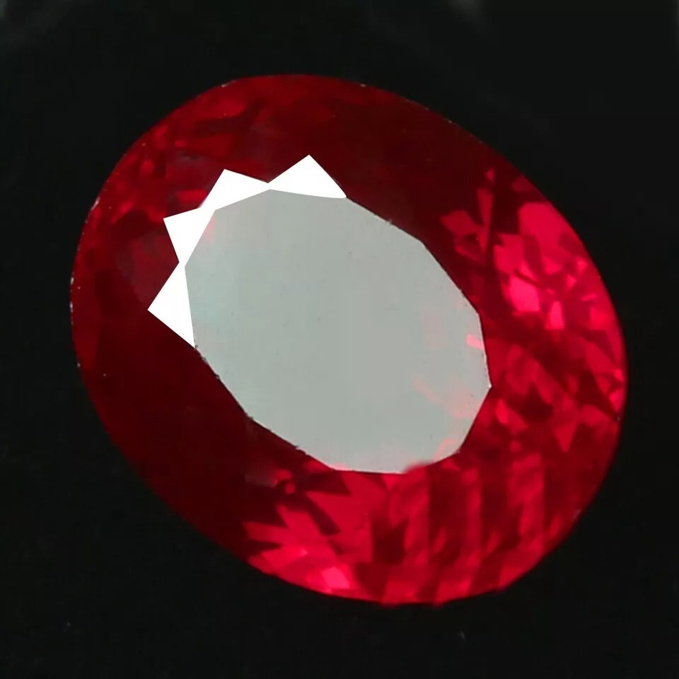 Natural 9.80 Ct Certified Burma Pigeon Blood Red Ruby UNHEATED Loose Gemstone