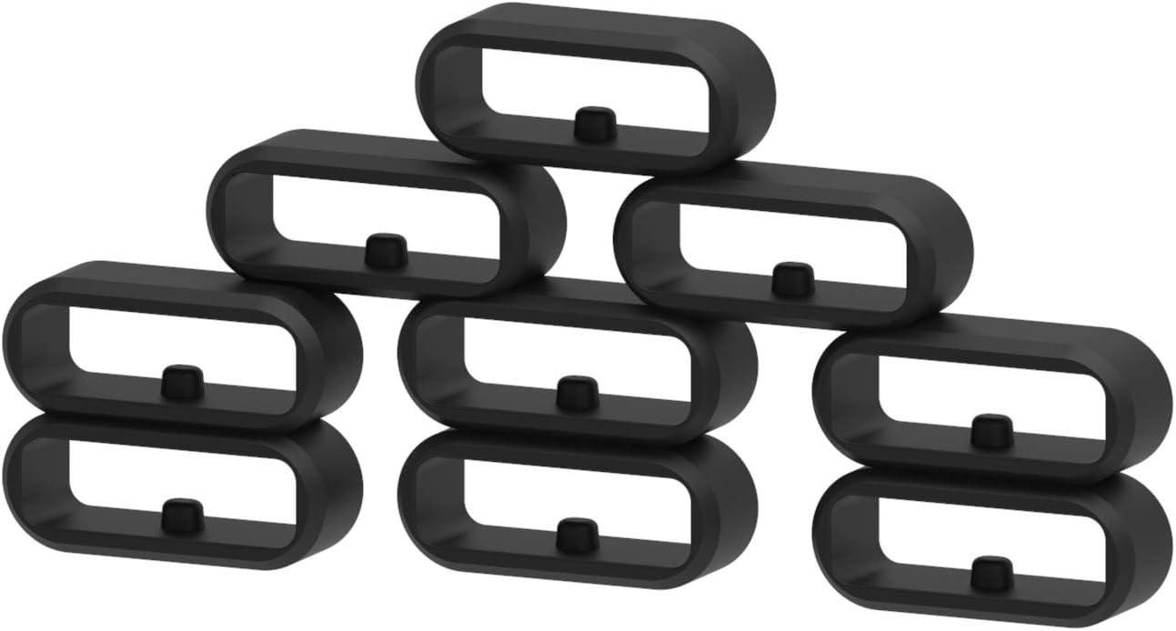 Secure Your Garmin Watch Bands with 6-Pack Fastener Rings – Anti-Slip Design