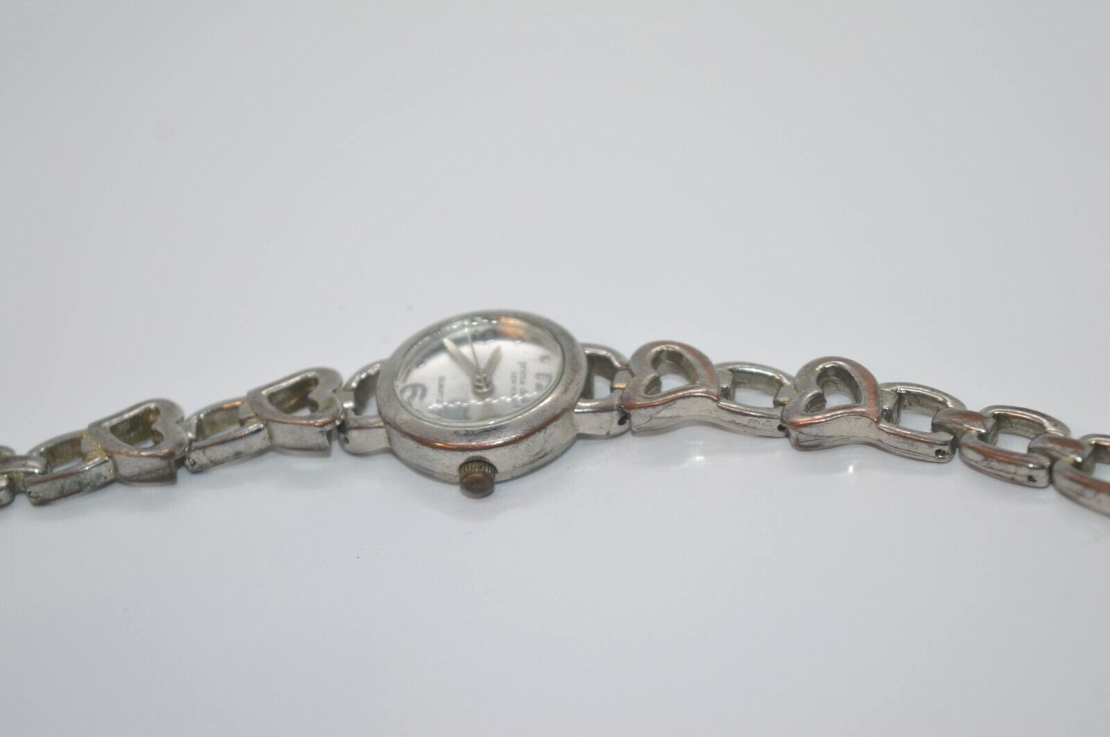 Prima Donna New York” womens quartz 7” Heart bracelet New battery ”GUARANTEE