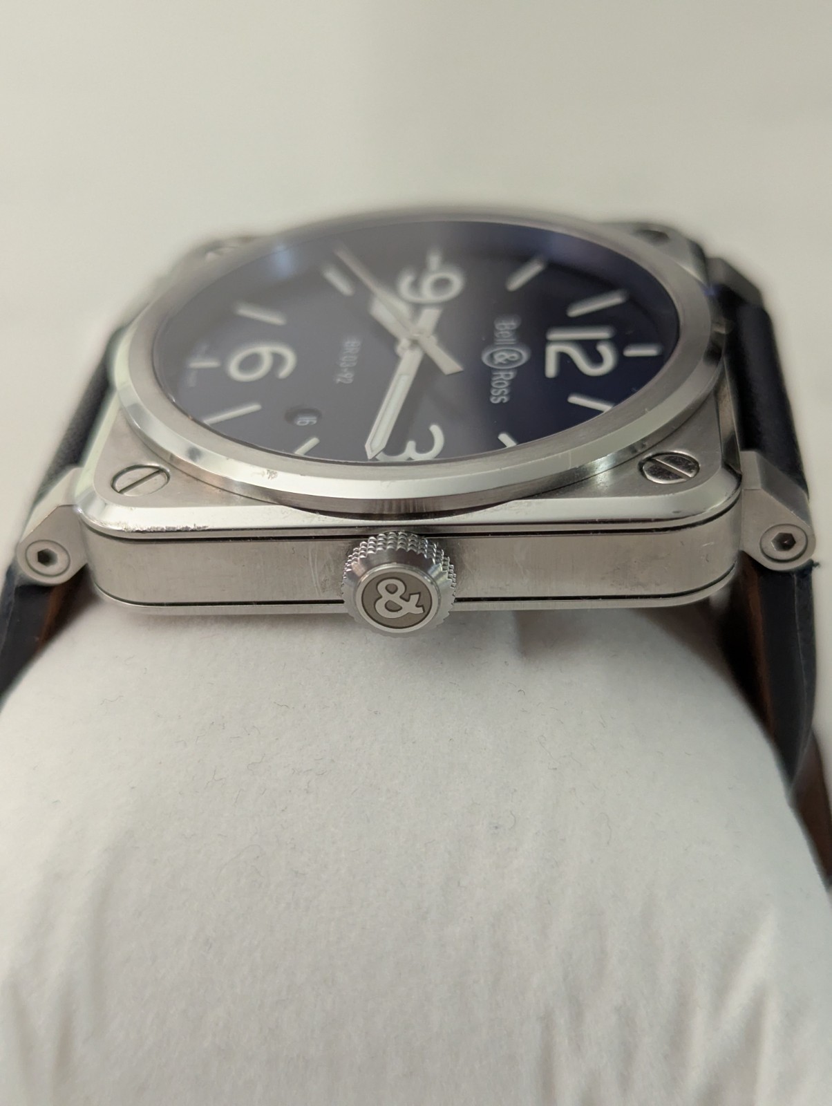 Bell & Ross BR03-92 Blue Steel BR0392-BLUE