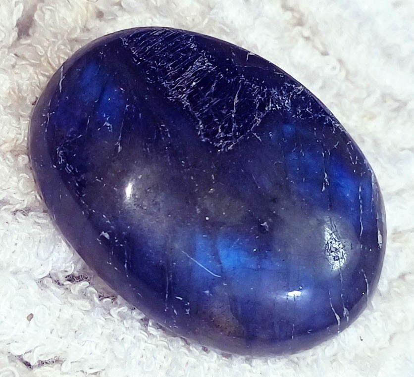 100% Natural Labradorite 53.15 Ct Loose Gemstone Certified
