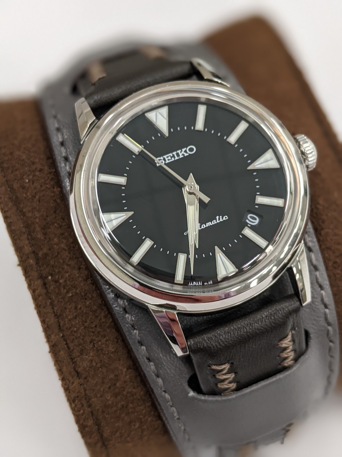Seiko Prospex Limited Edition Stainless Steel Black Dial 36.6mm Automatic NEW
