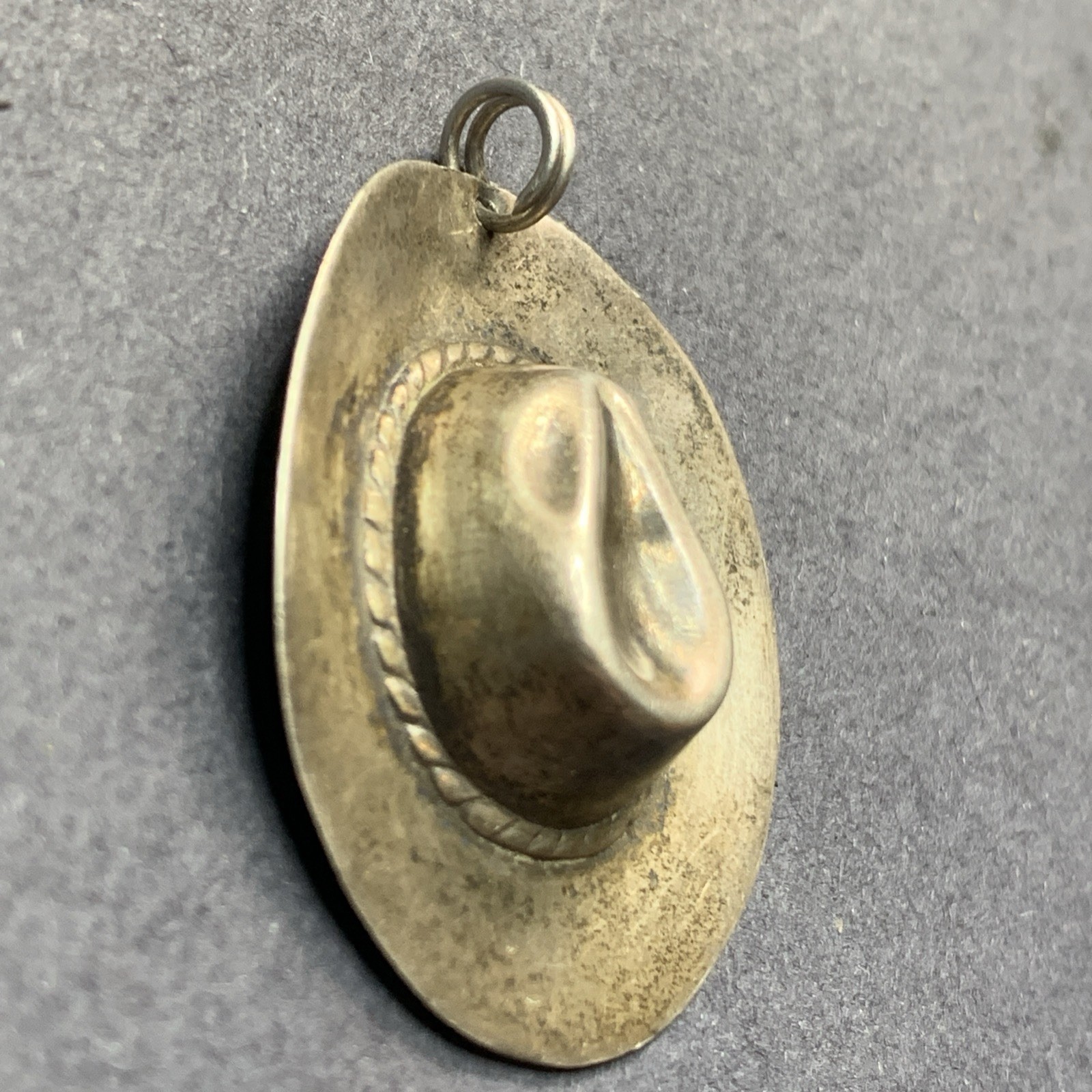 STERLING SILVER 925 Lot Necklace Pendant SS36 Cowboy Hat Country Mexico