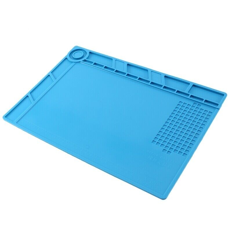 Watchmaker’s Silicone Rubber Bench Mat Pad Anti-Slip Jewelry Watch Repair Tools