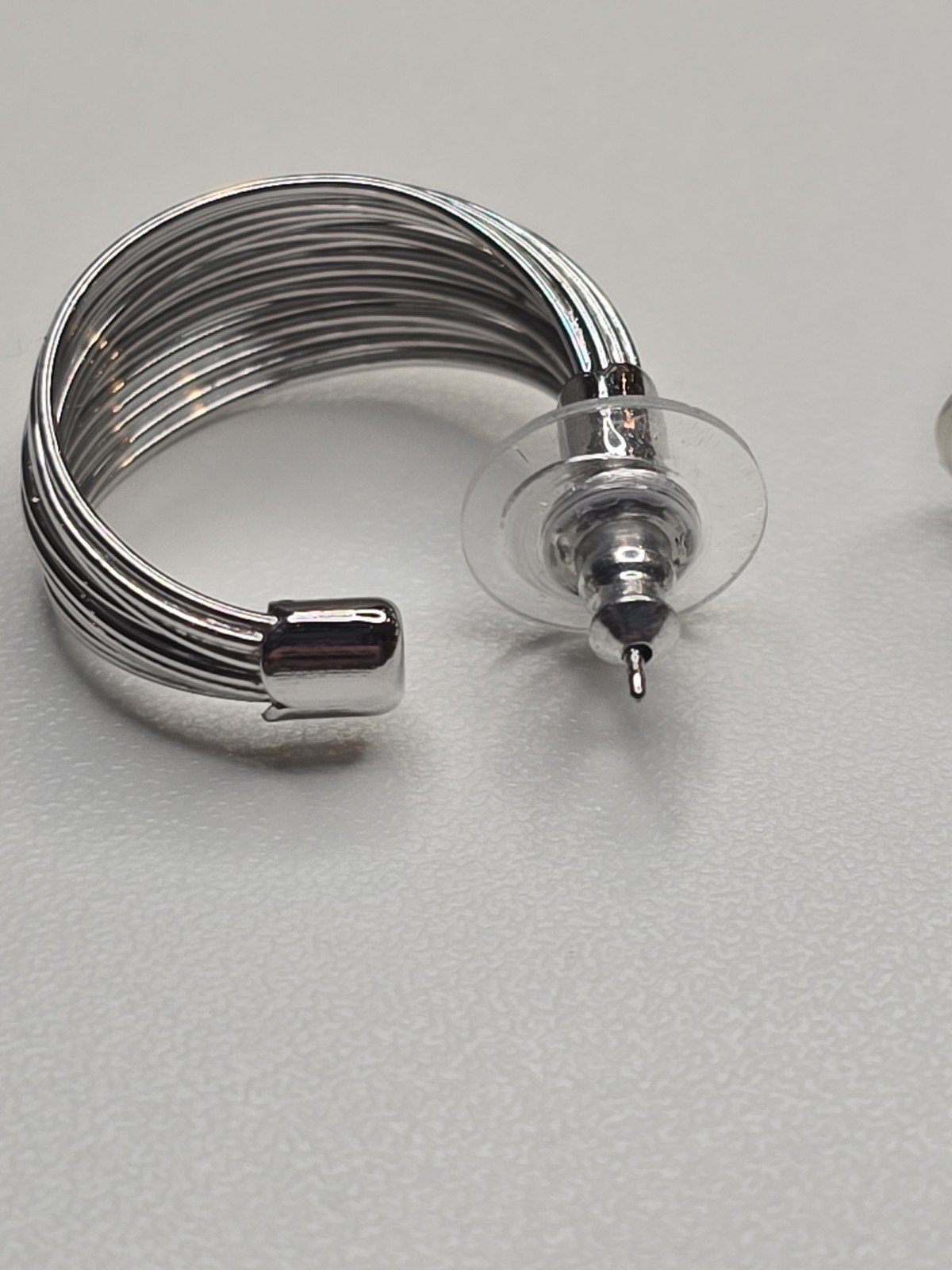 Luv AJ Canyon Hoop Earrings, Stacked Wire Design Women’s Fashion Jewelery