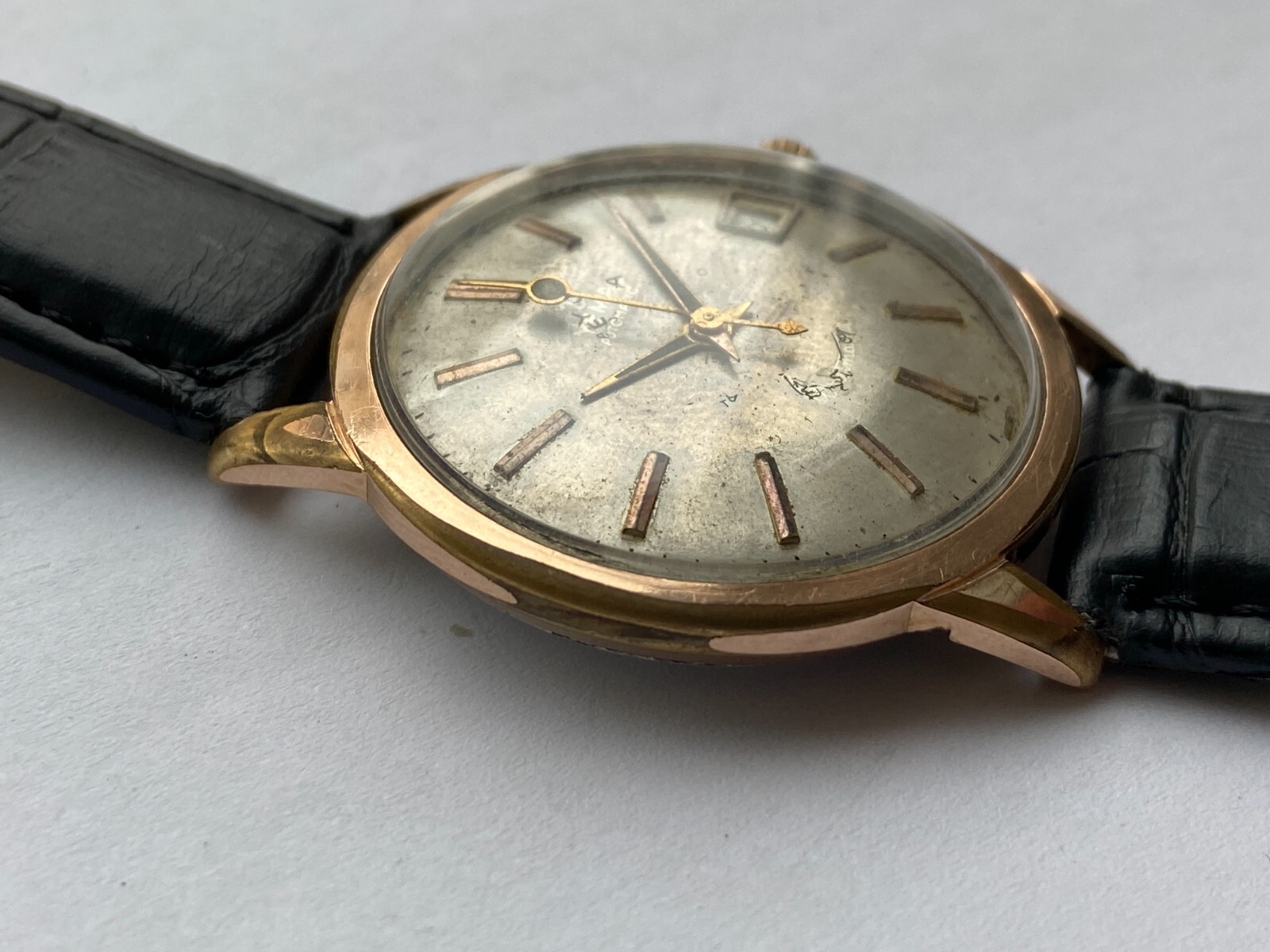Vintage RARE Men WatchYema automatic wristmaster SALE RRR FOR PARTS AU ETA 2472