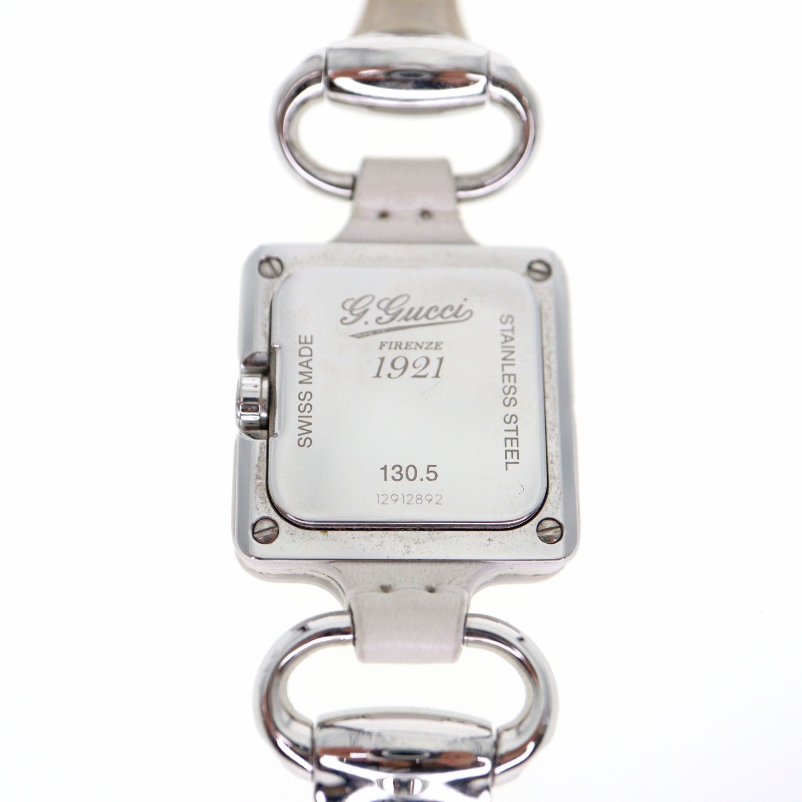 GUCCI 1921 Collection YA130404 Quartz Ladies Watch White Dial with Box