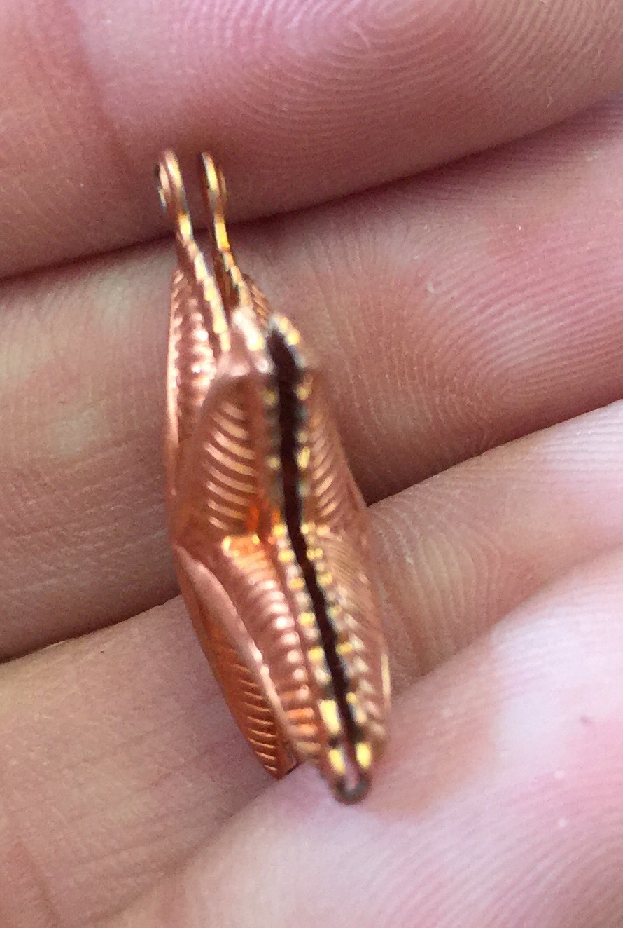 Vintage Copper Coated Steel Starfish 3D 2 Sided Whimsical Nautical Charm Lot