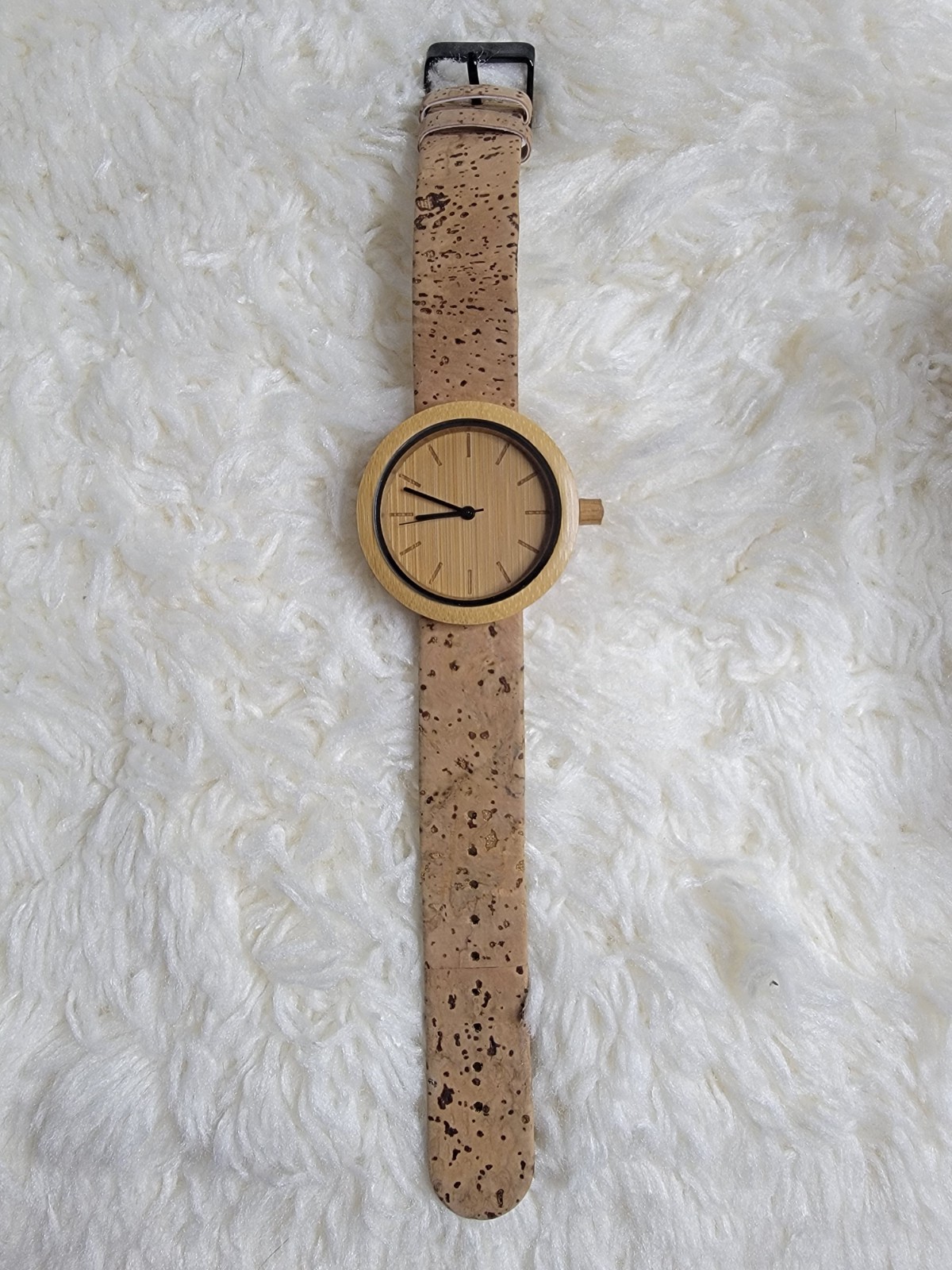 WearPanda The Naturalist Bamboo Wristwatch Analog w/ Original Box need battery