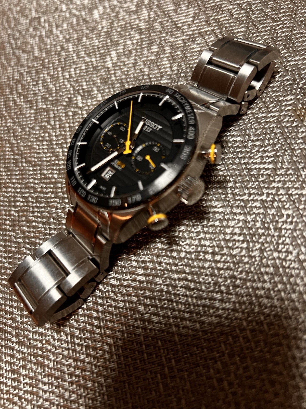 Tissot Men’s Black Watch – T100.417.11.051.01 PRS516 Automatic
