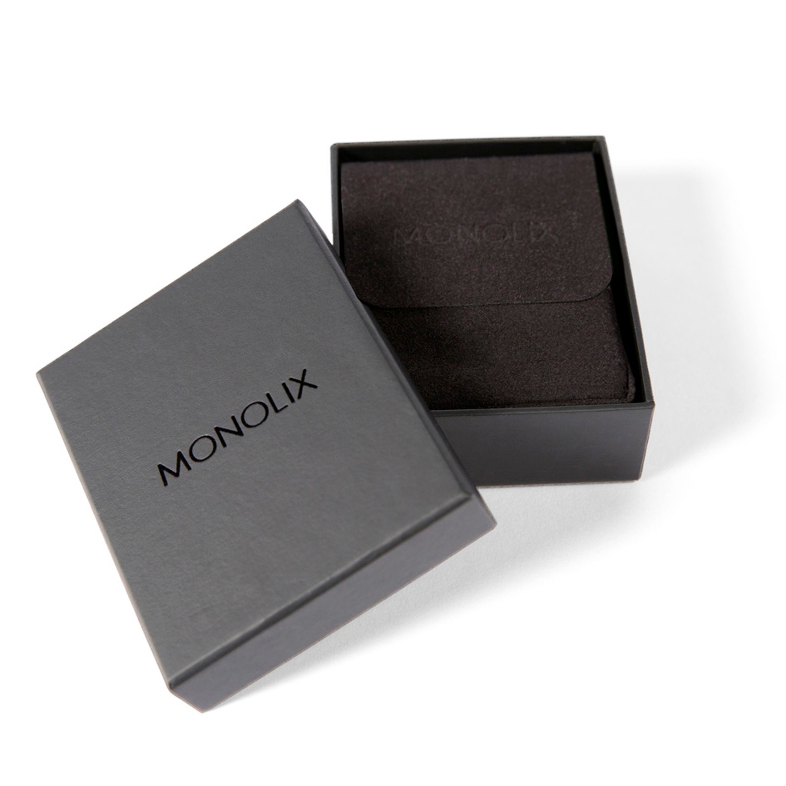 MONOLIX Ring Box Flat Pocket sized for Surprise Proposal Unique Compact (MAXI)